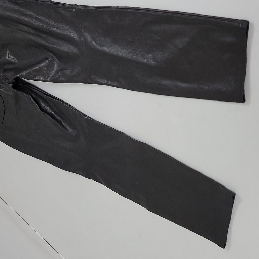 Spanx Leather-Like Ankle Skinny Pant - Picture 8 of 13